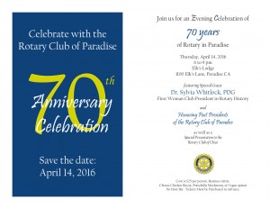 News and Media « The Rotary Club of Paradise California