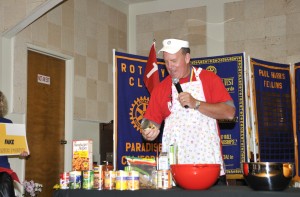 President Bob as Chef Bob